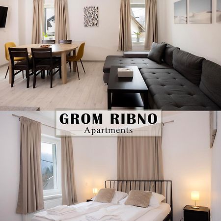 Grom Ribno Apartments Bled Buitenkant foto
